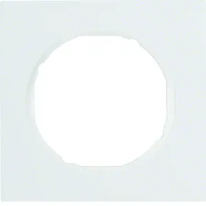 Berker 10112289 — Frame 1gang, R.3, p. white glossy Berker 10112289 — Frame 1gang, R.3, p. white glossy