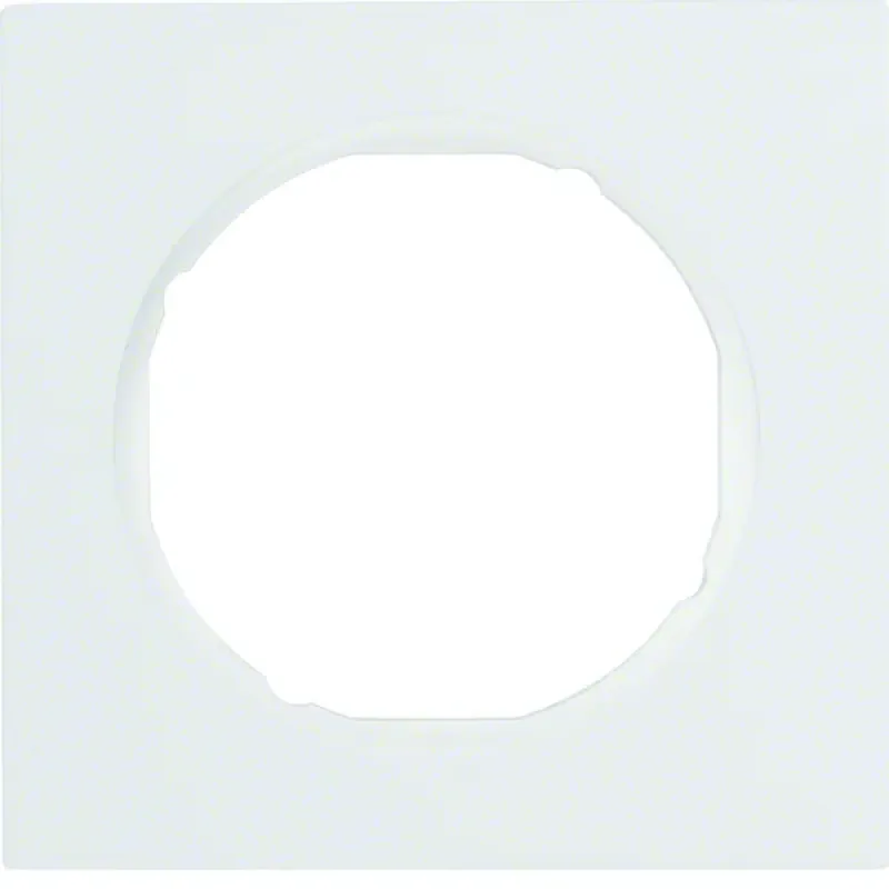 Berker Frame 1gang, R.3, p. white glossy 10112289