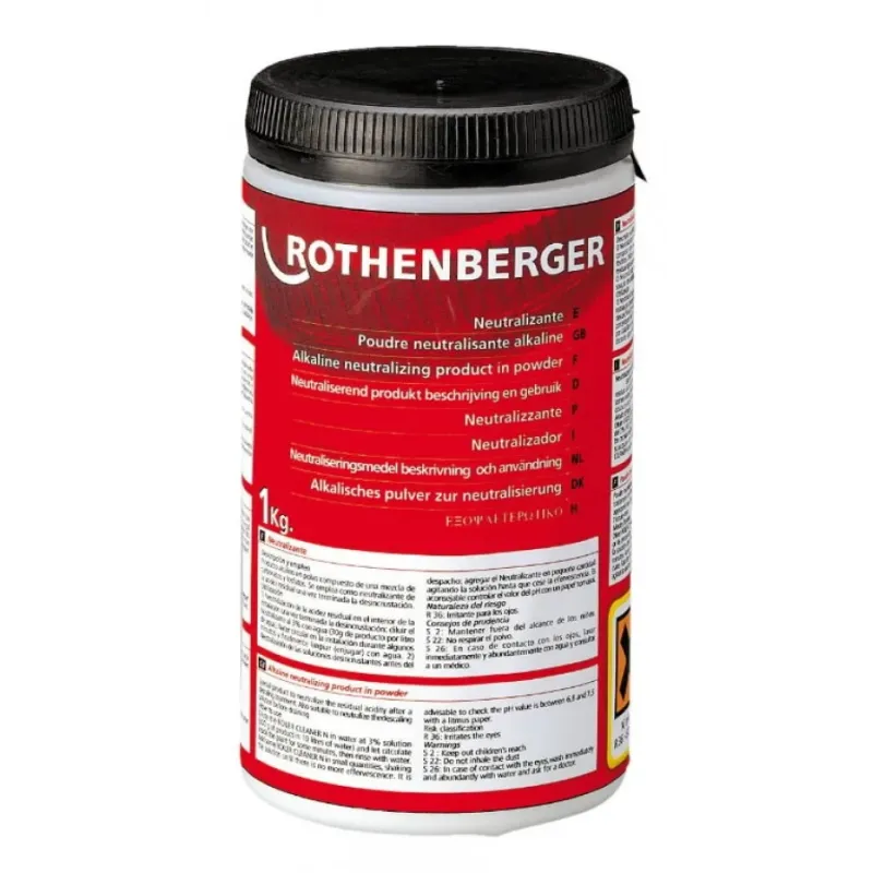 Rothenberger Atkaļķotāja neitralizācijas pulveris ROCAL Acid 1 kg 61115