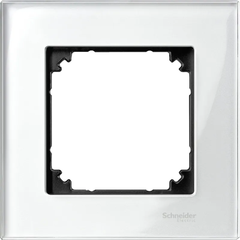 Schneider Electric Frame Merten System M, White, 1-Gang MTN404119