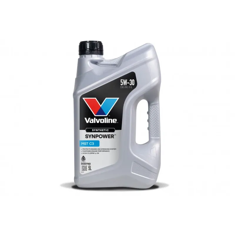 Valvoline Motoreļļa Synpower MST C3 5W30 5L, Valvoline 908792