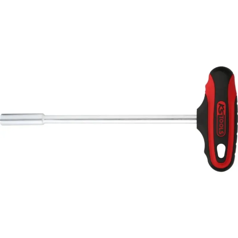 KS Tools T-roktura muciņatslēga gara 6mm, KS Tools 158-5006-E