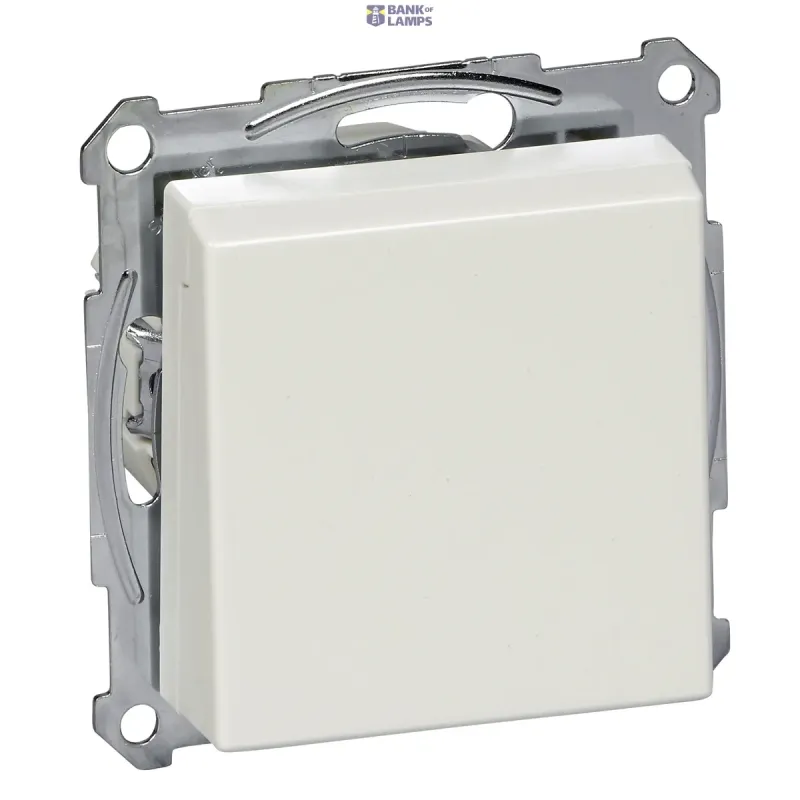 Schneider Electric Socket Outlet Merten System M SCHUKO, White, SCHUKO -Outlet MTN2311-0319