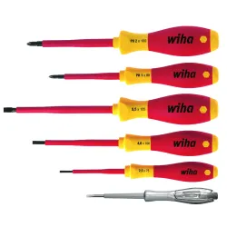 Wiha 41489 — Electritic Screwdriver set VDE 1000 V SoftFinish 6 pcs.