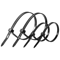 THORGEON 15014 — Ties 2.5x100 Black (100 pcs)