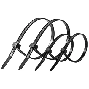 THORGEON 15014 — Ties 2.5x100 Black (100 pcs)
