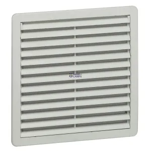 Legrand 034850 — Enclosure Ventilator White, IP54, IK08, RAL 7035, 240V, 20W, Width 150mm