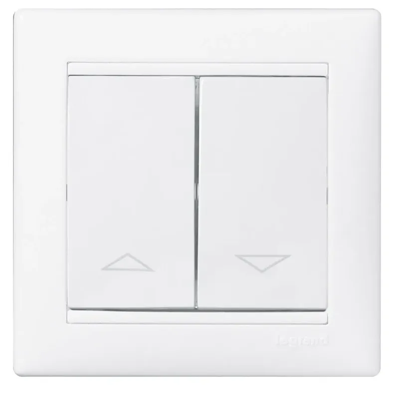 Legrand Volet Roulant White 1P, 10 A, 250 V, Thermoplastic, 1 774404