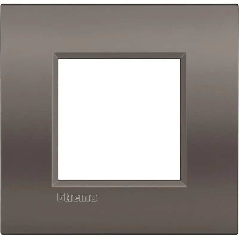 BTicino Cover Plate 2 Modules, Clay LNC4802CY