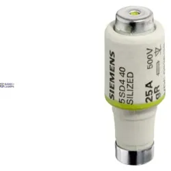 Siemens 5SD420 — SILIZED fuse link 500 V for semiconductor protection quick-acting, size DII, E27 Siemens 5SD420 — SILIZED fuse link 500 V for semiconductor protection quick-acting, size DII, E27