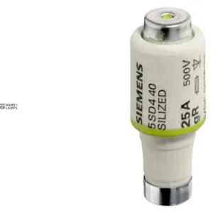 Siemens 5SD420 — SILIZED fuse link 500 V for semiconductor protection quick-acting, size DII, E27
