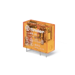 FINDER 403181100000 — PCB/Plug-In Relay 3.5mm, pinning, 1CO, 10A, 110VAC, AgNi
