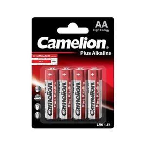 Alkaline cells, LR06-BP4, AA, CAMELION, 4 pcs