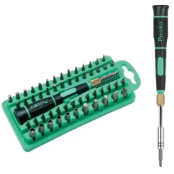 58 gab. skrūvēšanas komplekti, SD-9828 Pro'sKit
