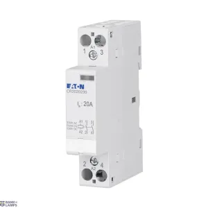 EATON 135181 — CR Installation contactor, 20A, 230V AC/DC, 2NO