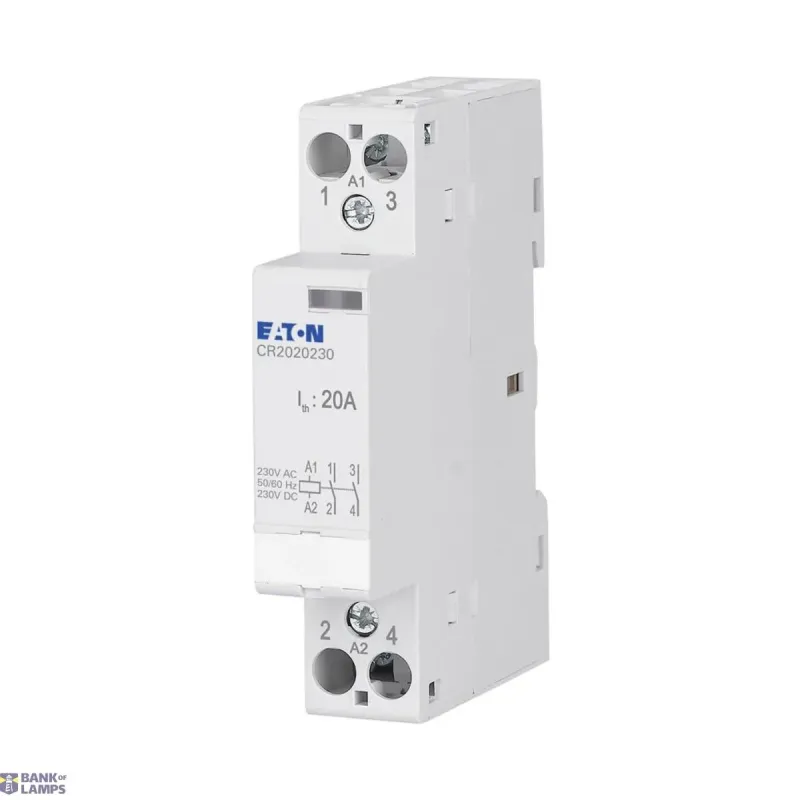 EATON CR Installation contactor, 20A, 230V AC/DC, 2NO 135181