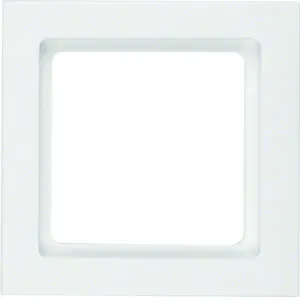 Berker 10116099 — Frame 1gang Q.3 polar white velvety Berker 10116099 — Frame 1gang Q.3 polar white velvety