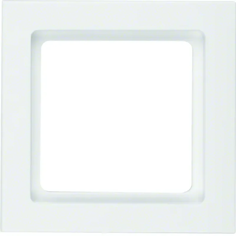 Berker Frame 1gang Q.3 polar white velvety 10116099