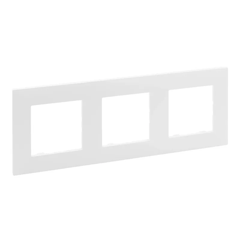 Legrand Cover Plate Niloé Step 3-Gang, 228×86×10mm, IP20, White 863193