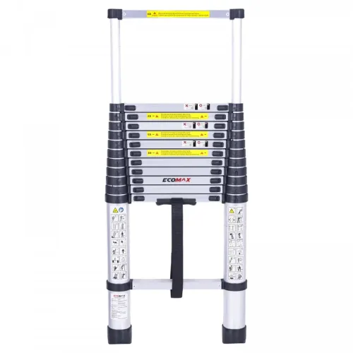 Ecomax Teleskopiskas kāpnes EMX 380 3,8m, Ecomax EML0101