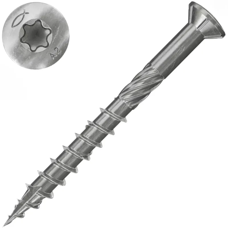 Fischer Koka skrūves FTS-ST 5,0x80 A2 100 61-660612