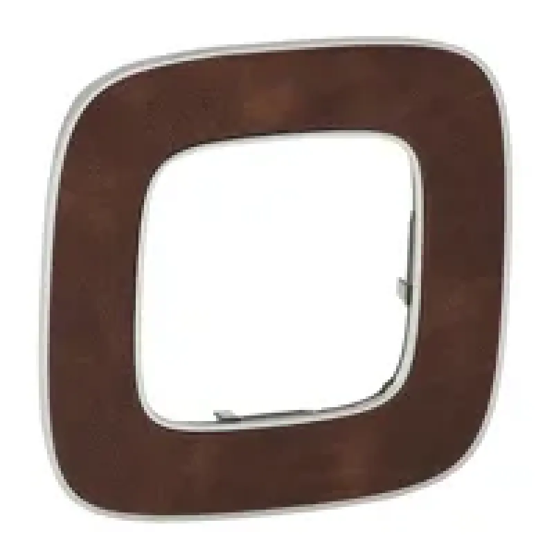 Legrand Plate Valena Allure IP20, IK04, 91.5 mm, 10 mm, Brown 754451