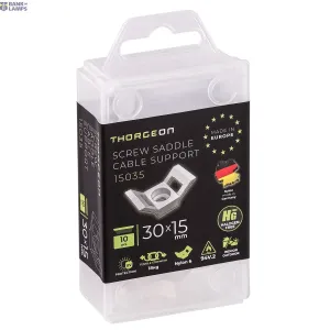 THORGEON 15035 — Push-In Cable Ties Mount 30x15 white (10 pcs) THORGEON 15035 — Push-In Cable Ties Mount 30x15 white (10 pcs)