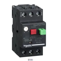 Schneider Electric GZ1E10 — Motor Protection Circuit Breaker Easypact Switch, 6.3 A Schneider Electric GZ1E10 — Motor Protection Circuit Breaker Easypact Switch, 6.3 A