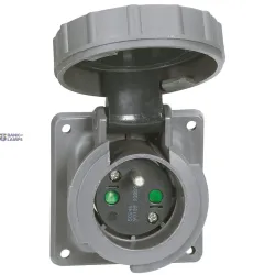 Legrand 053911 — Socket Outlet Hypra 2P+T, 16A, 230V, 3P, IP67 Legrand 053911 — Socket Outlet Hypra 2P+T, 16A, 230V, 3P, IP67