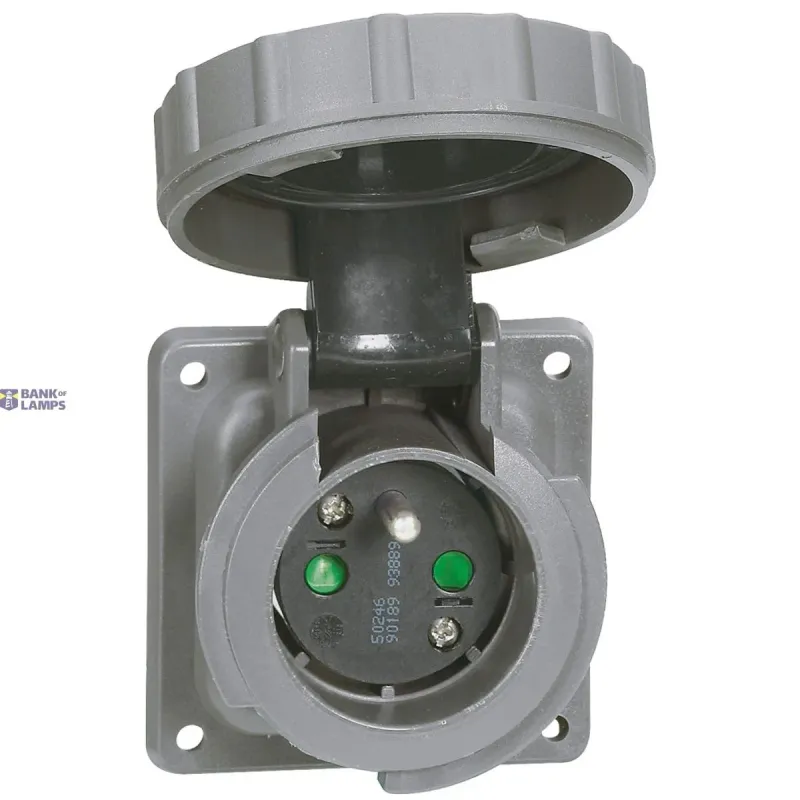 Legrand Socket Outlet Hypra 2P+T, 16A, 230V, 3P, IP67 053911