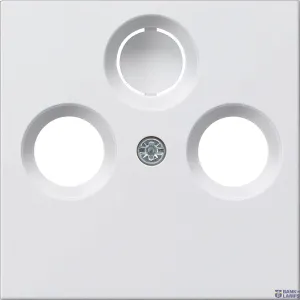 Gira 086903 — Cover for Coaxial Antenna rozete System 55 Pure White Glossy