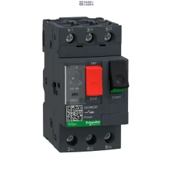 Schneider Electric GV2ME08 — Motor Protection Circuit Breaker TeSys GV2, 3P, 4 A, 100 kA, Screw Terminals, 690 V AC, Push–button Schneider Electric GV2ME08 — Motor Protection Circuit Breaker TeSys GV2, 3P, 4 A, 100 kA, Screw Terminals, 690 V AC, Push–button
