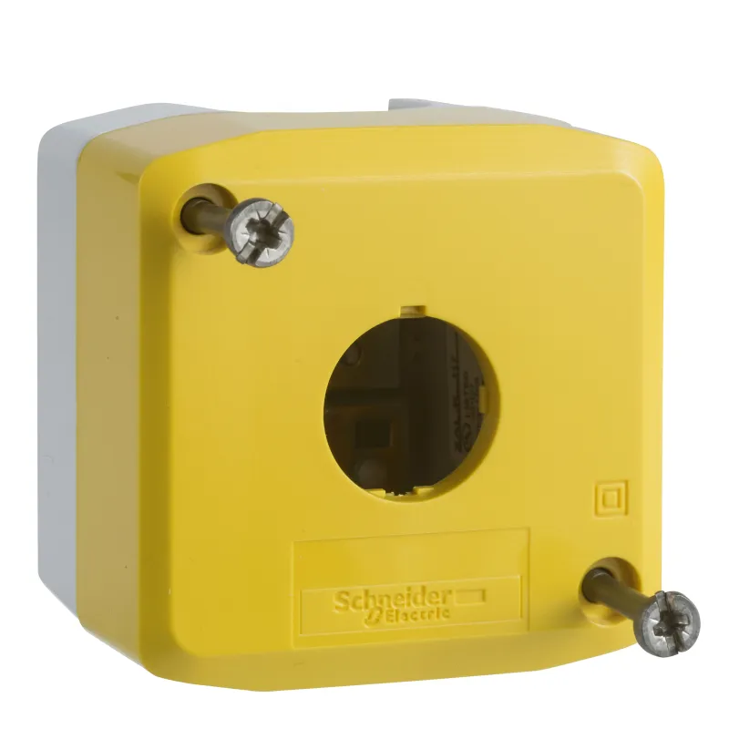 Schneider Electric Empty Control Station Harmony XALD XALK, IP66, Yellow XALK01