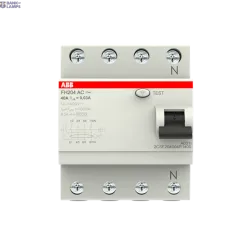 ABB 2CSF204004R1400 — FH204 AC-40/0.03 Residual Current Circuit Breaker 4P AC type 30 mA