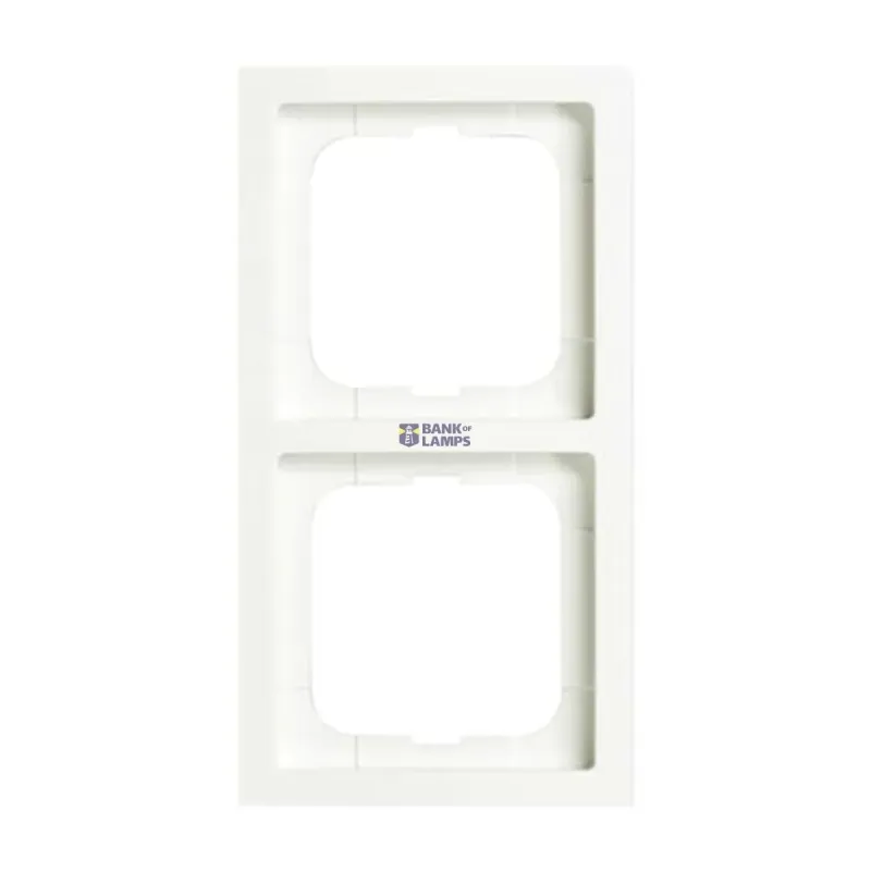 Busch-Jaeger 1722-884K Cover Frame 2gang future® linear studio white matt 2CKA001754A4415
