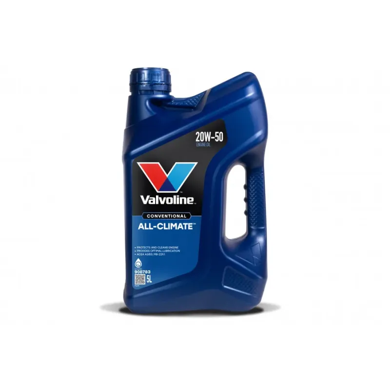 Valvoline Motoreļļa All Climate 20W50 5L, Valvoline 908783