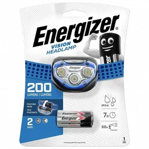 Lukturis galvai, 200lm, 3xAAA, VISION, ENERGIZER