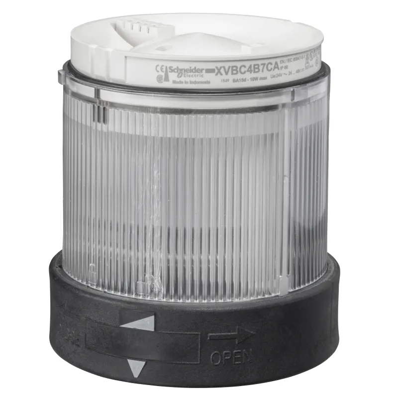 Schneider Electric Indicator Bank Harmony XVB, 24V AC/DC, IP65, Polycarbonate XVBC2B7