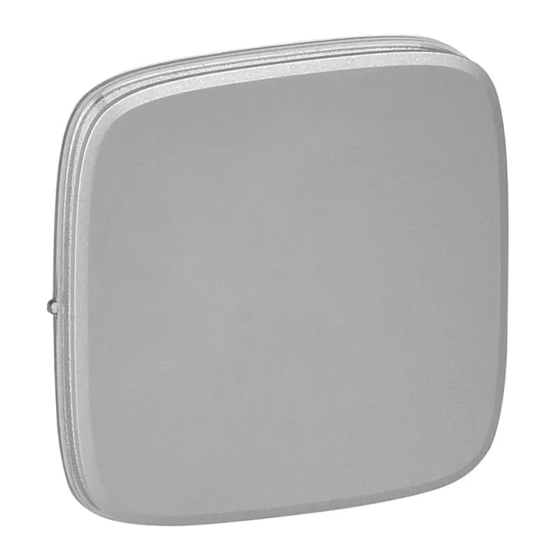 Legrand Cover Plate Valena Allure RAL 7040, Aluminium, Snap-in 755007