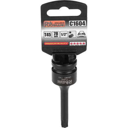 RICHMANN Impact vid. 1/2, 78 mm TORX 30 bits 42-C1602
