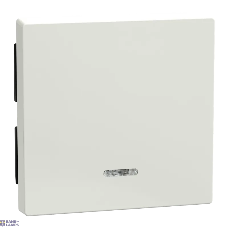 Merten by Schneider Electric Rocker with control window, polar white glossy, System M 436019