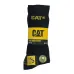 CAT Vīrieši zeķes CAT DYP393 melns 41/45 3p CAT-017630