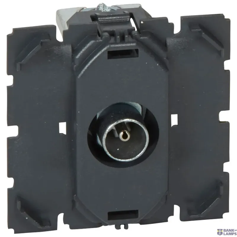 Legrand TV Socket Outlet , 2400MHz, 2 Modules, Module-Frame 067382