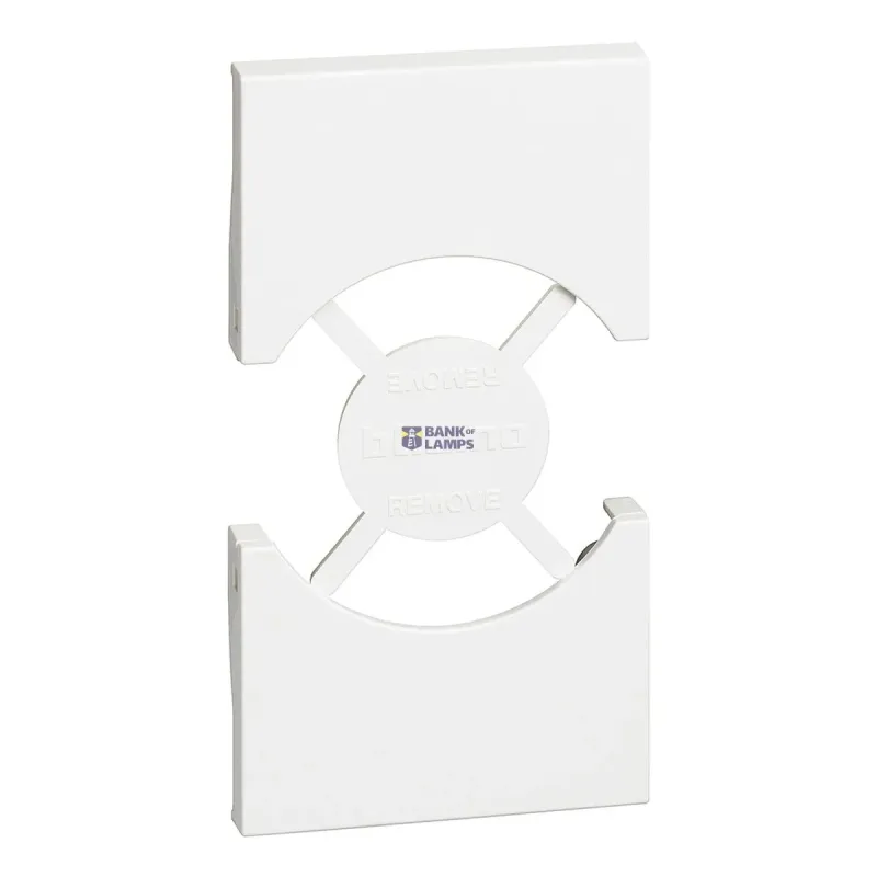 BTicino Socket Outlet Cover Living Now 2 Modules, German Standard KW03