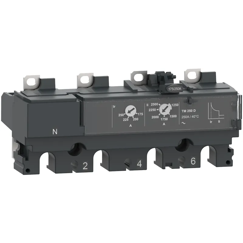 Schneider Electric Trip Unit ComPact NSX100...250 TM100D, 4P, 100A, 690V AC C104TM100