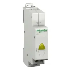 Schneider Electric 18334 — Modular Pilot Light , 12–48 V, IP2, Yellow