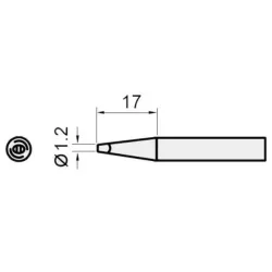 Nomaiņas uzgalis 1.2D tipam