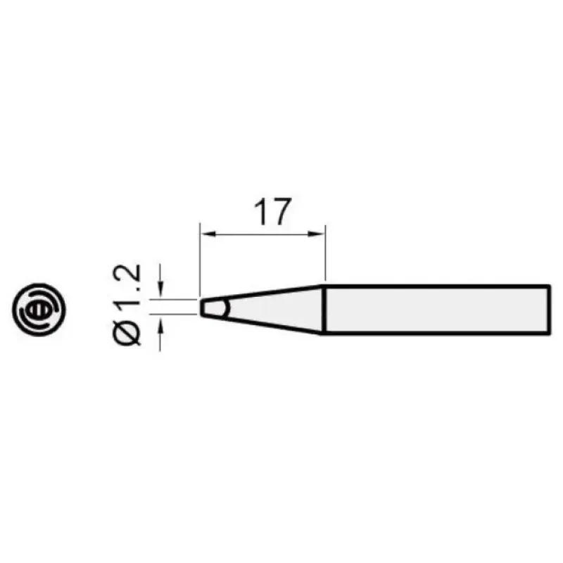 Pro'sKit Nomaiņas uzgalis 1.2D tipam 5SI-216N-1-2D
