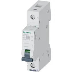 Siemens 5SL6120-6 — Miniature circuit breaker 230/400 V 6 kA, 1-pole, B, 20 A Siemens 5SL6120-6 — Miniature circuit breaker 230/400 V 6 kA, 1-pole, B, 20 A