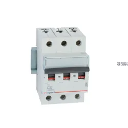 Legrand 404225 — автоматический выключатель TX3 32 A, 400 V, 3P, Curve C, 10kA